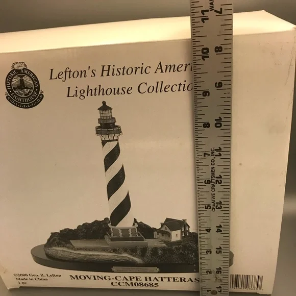 New old stock. Lefton’s historic American lighthouse collection. cape Hatteras